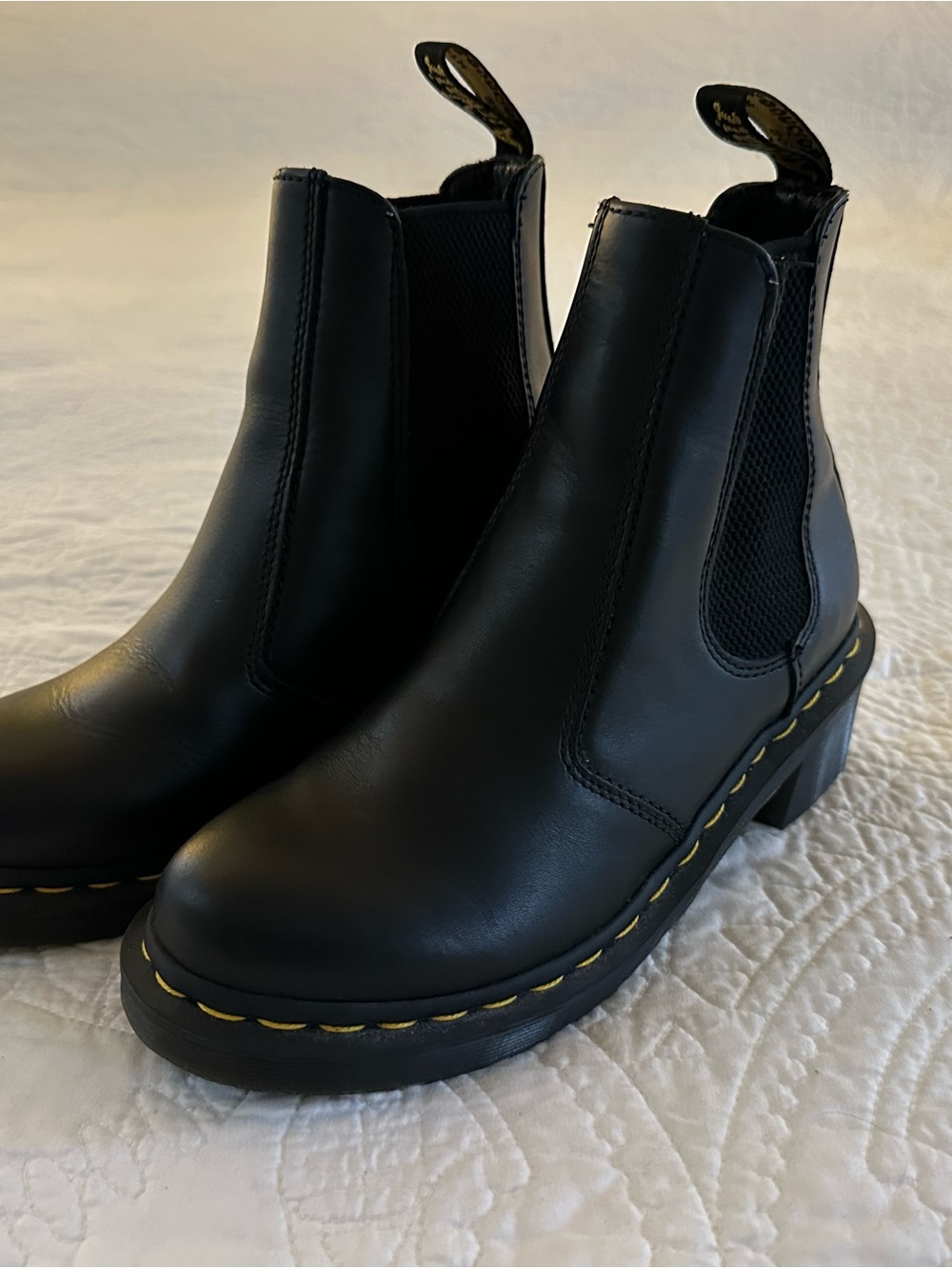 Dr. Martens Black Leather Cadence Chelsea Boots